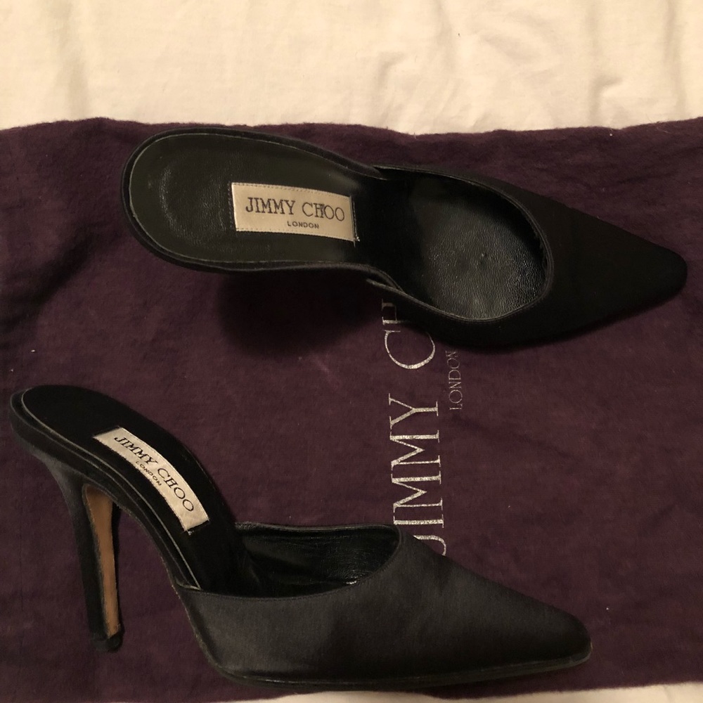 Jimmy Choo black heels size 7
